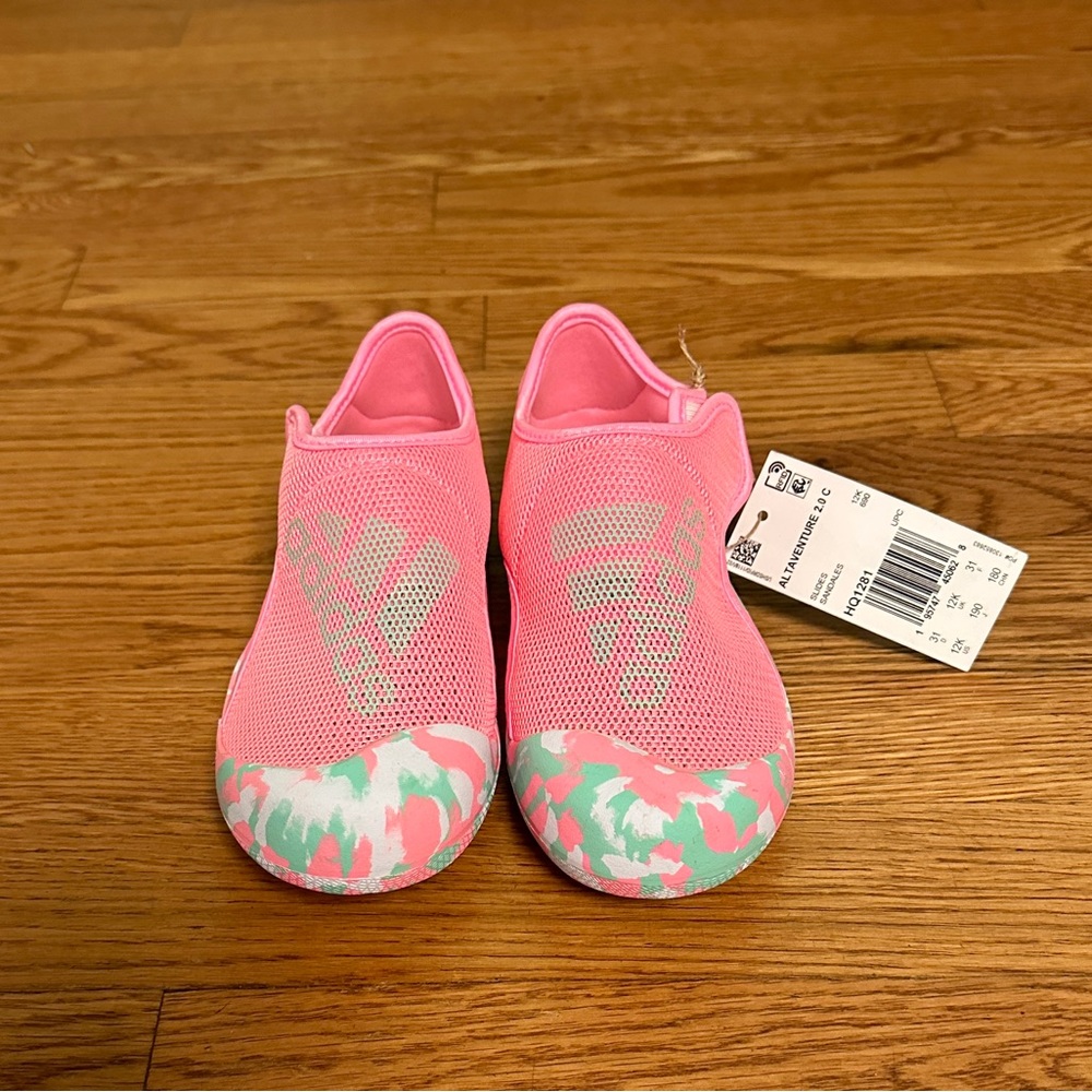 New Adidas Hot Pink Water Shoes - Picture 2 of 5